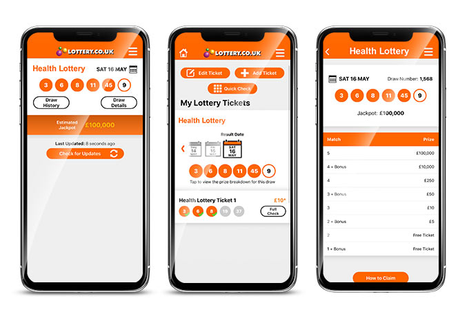 health lotto checker